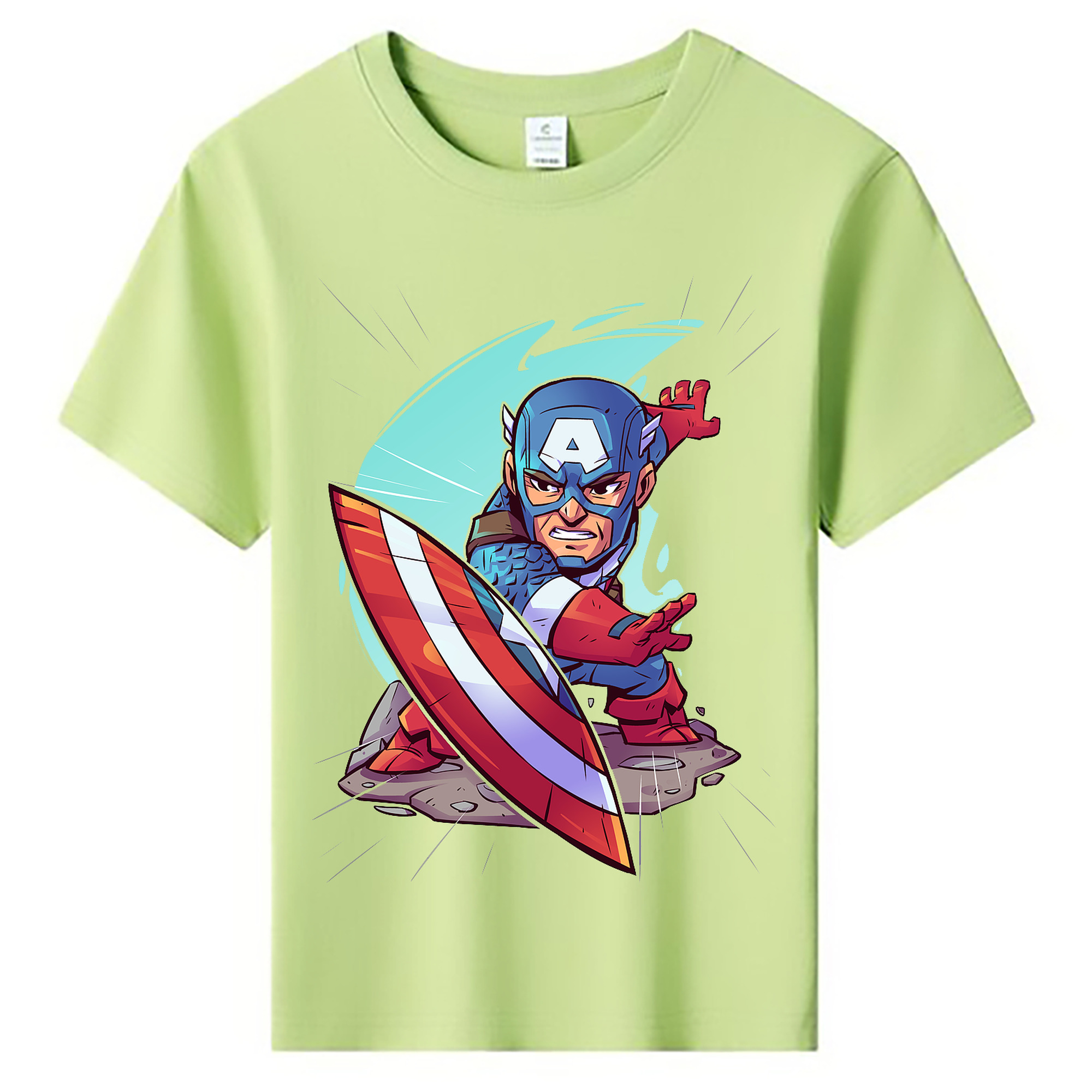 （画像用） アベンジャーズ The Avengers 綿100％キッズTシャツ（フロントプリント）